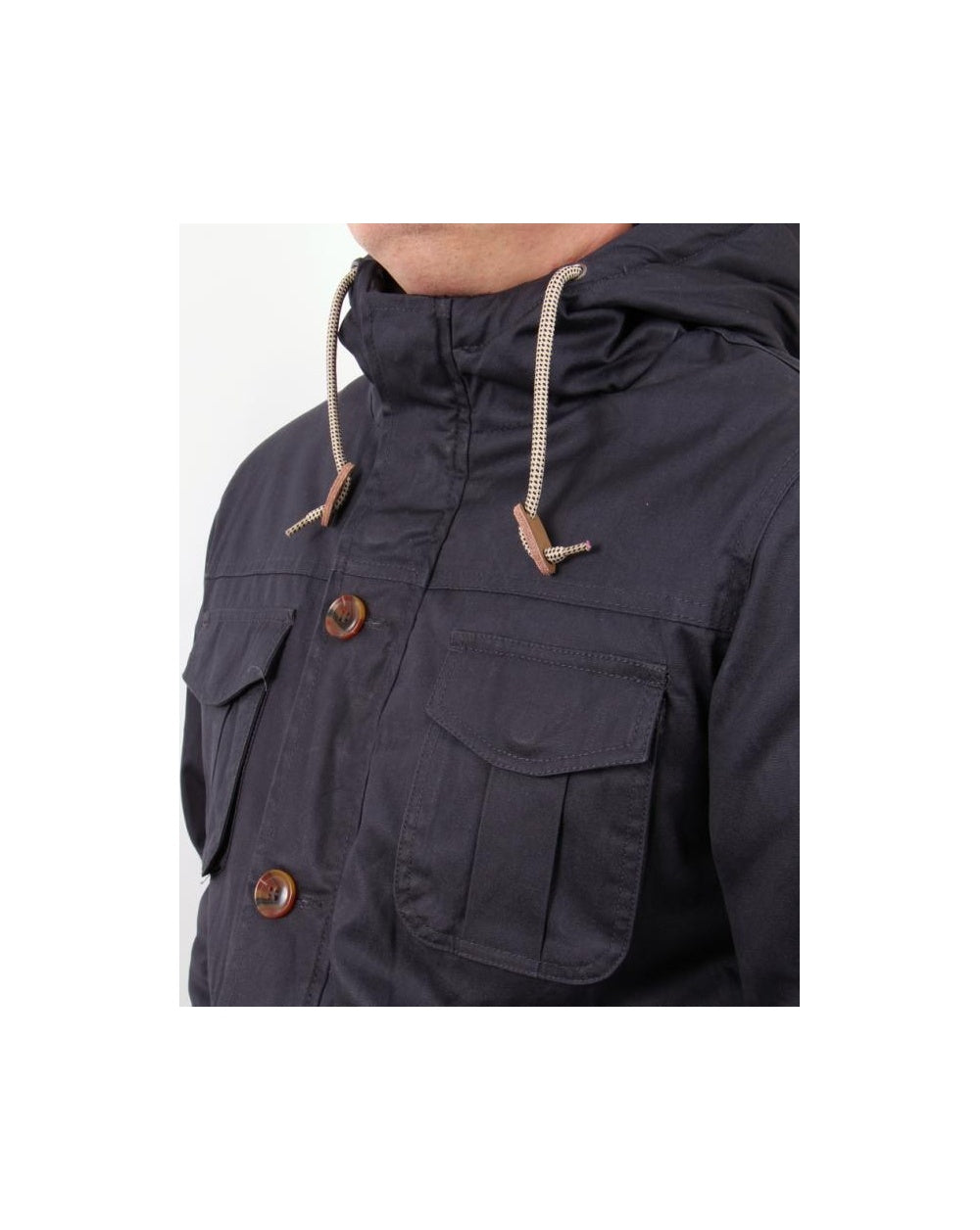 Wemoto Tobin Kapuzenjacke Marineblau