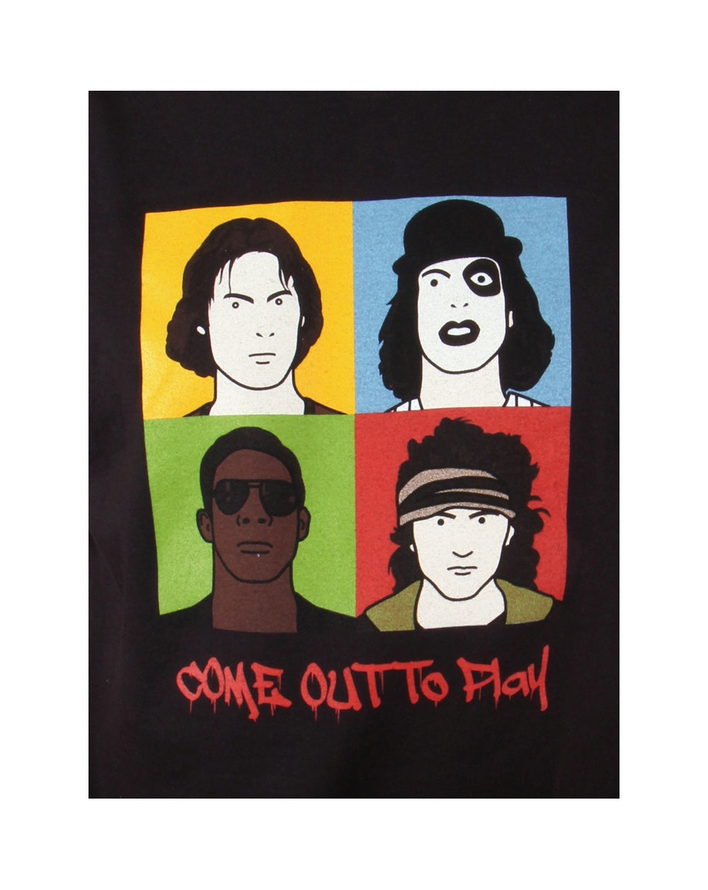 80er Casuals Warriors T-Shirt Schwarz