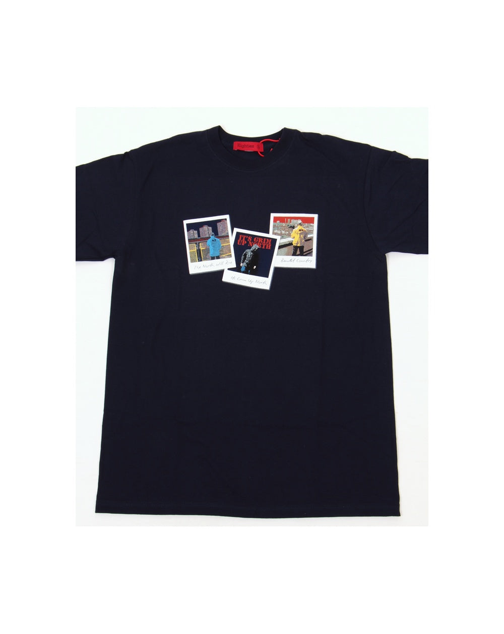 80s Casuals The North T-Shirt Marineblau
