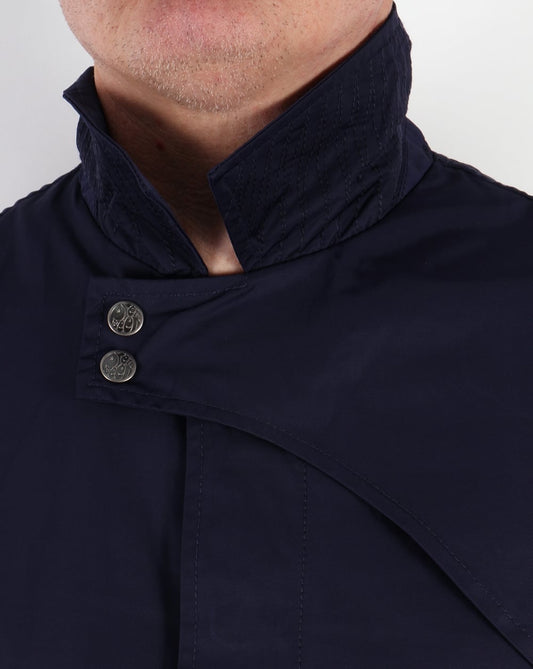 Pretty Green Pretty Green – Mayfair Trenchcoat, Marineblau