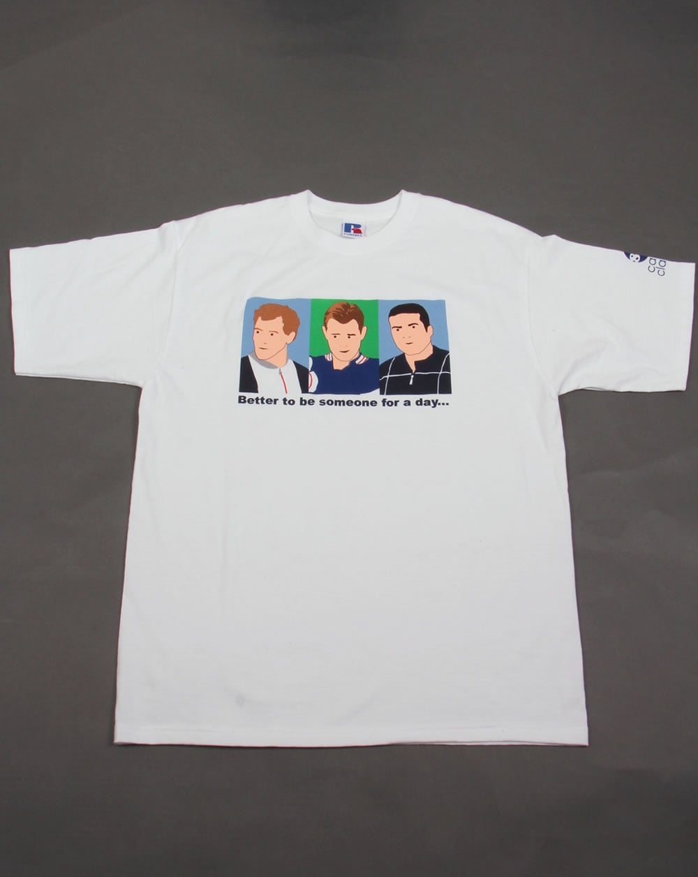 80s Casual Classics Business Trio T-shirt White