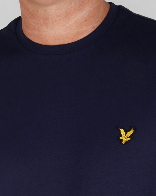 Lyle And Scott Lyle And Scott – Langärmliges T-Shirt in Marineblau