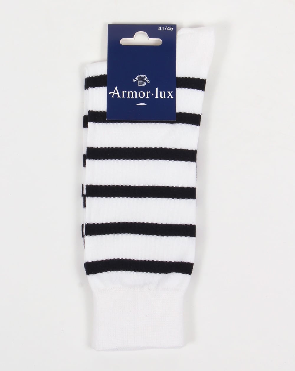 Armor-lux Striped Socks White/navy