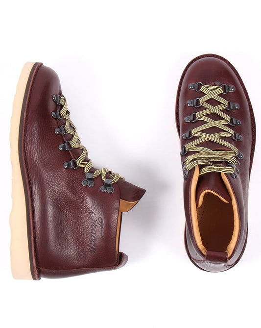 80scasualclassics Fracap M120 Scarponcini Lederstiefel Dunkelbraun