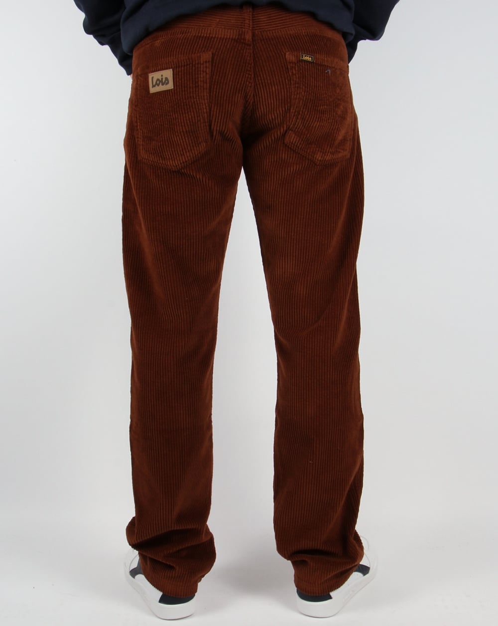 Lois Dallas Jumbo Cords Dark Brown