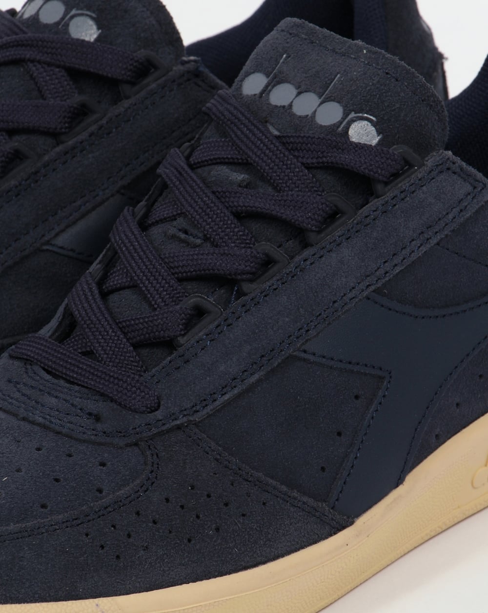 Diadora B. Elite Suede Trainers Navy Tuareg