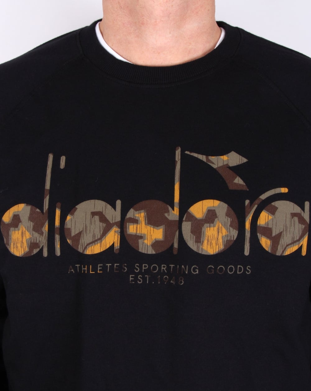Diadora Logo Sweatshirt Black