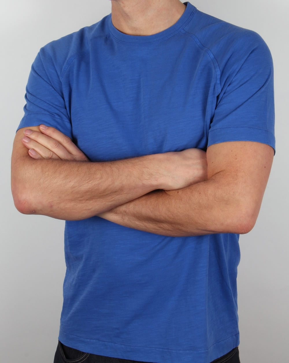 Ymc Television Raglan T-Shirt Royal