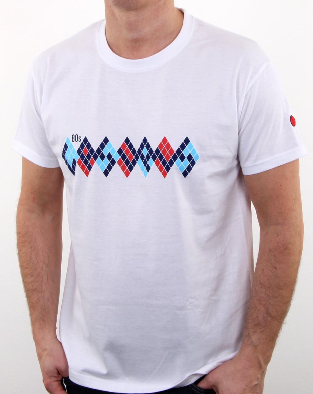 80er Casuals Grand Slam Ivan T-Shirt Weiß