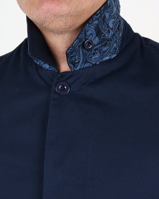 Pretty Green Pretty Green Mac Marineblau