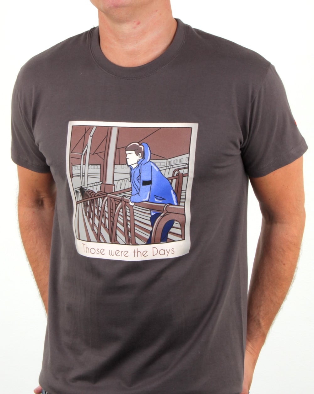 80er Casuals Those Were The Days T-Shirt Anthrazit