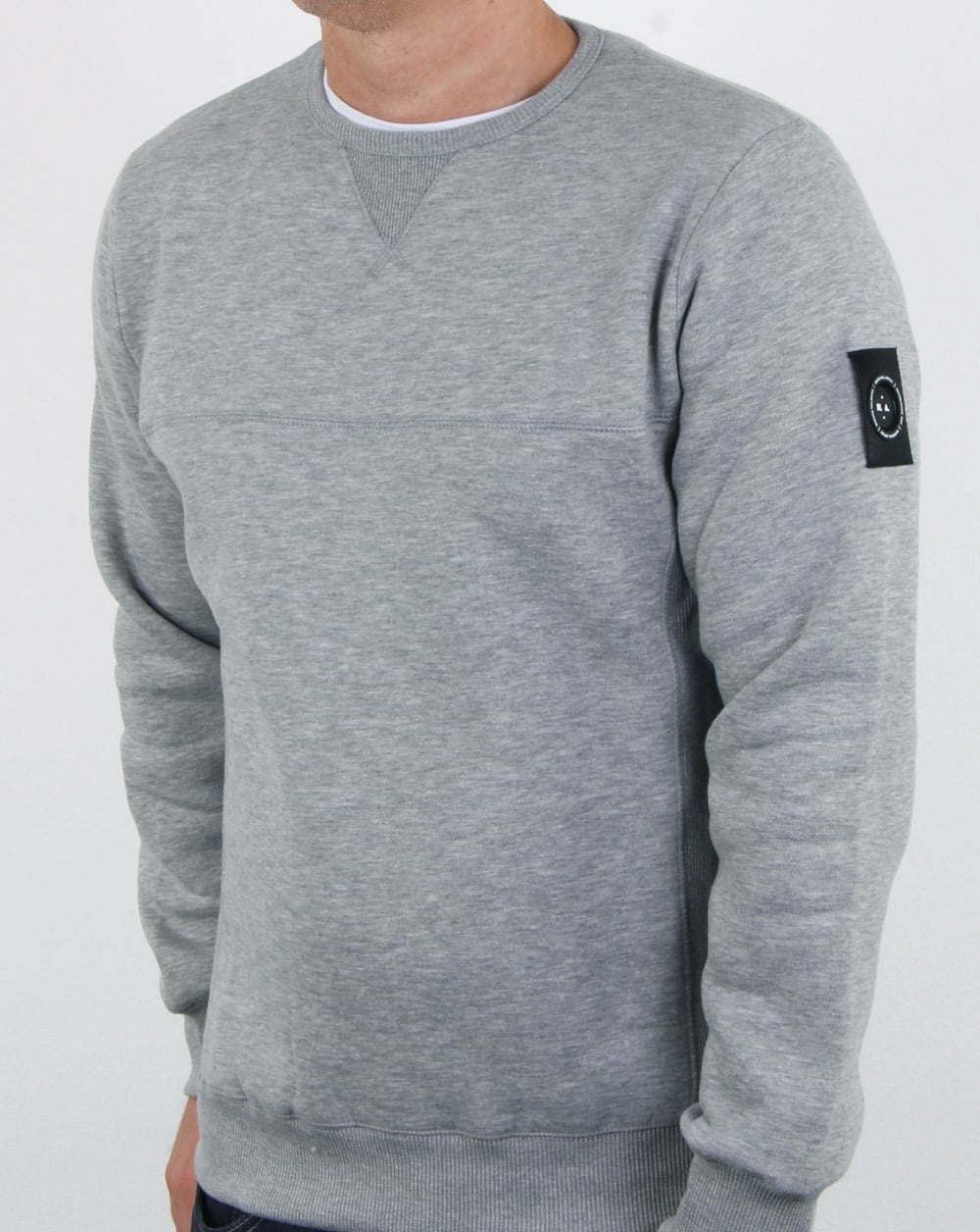 Marshall Artist Siren Crew Neck Sweat Grey Marl