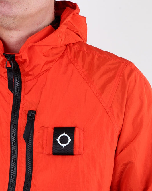 Ma.Strum Ma.strum Pegasus Crystal Nylonjacke Orange