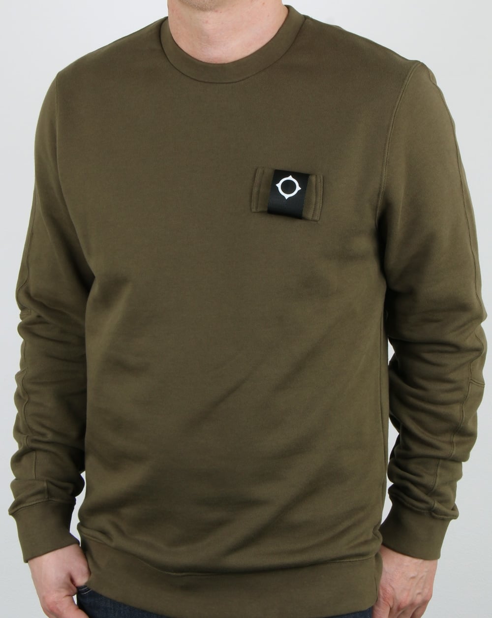 Ma.strum Training Crew Sweat Light Khaki