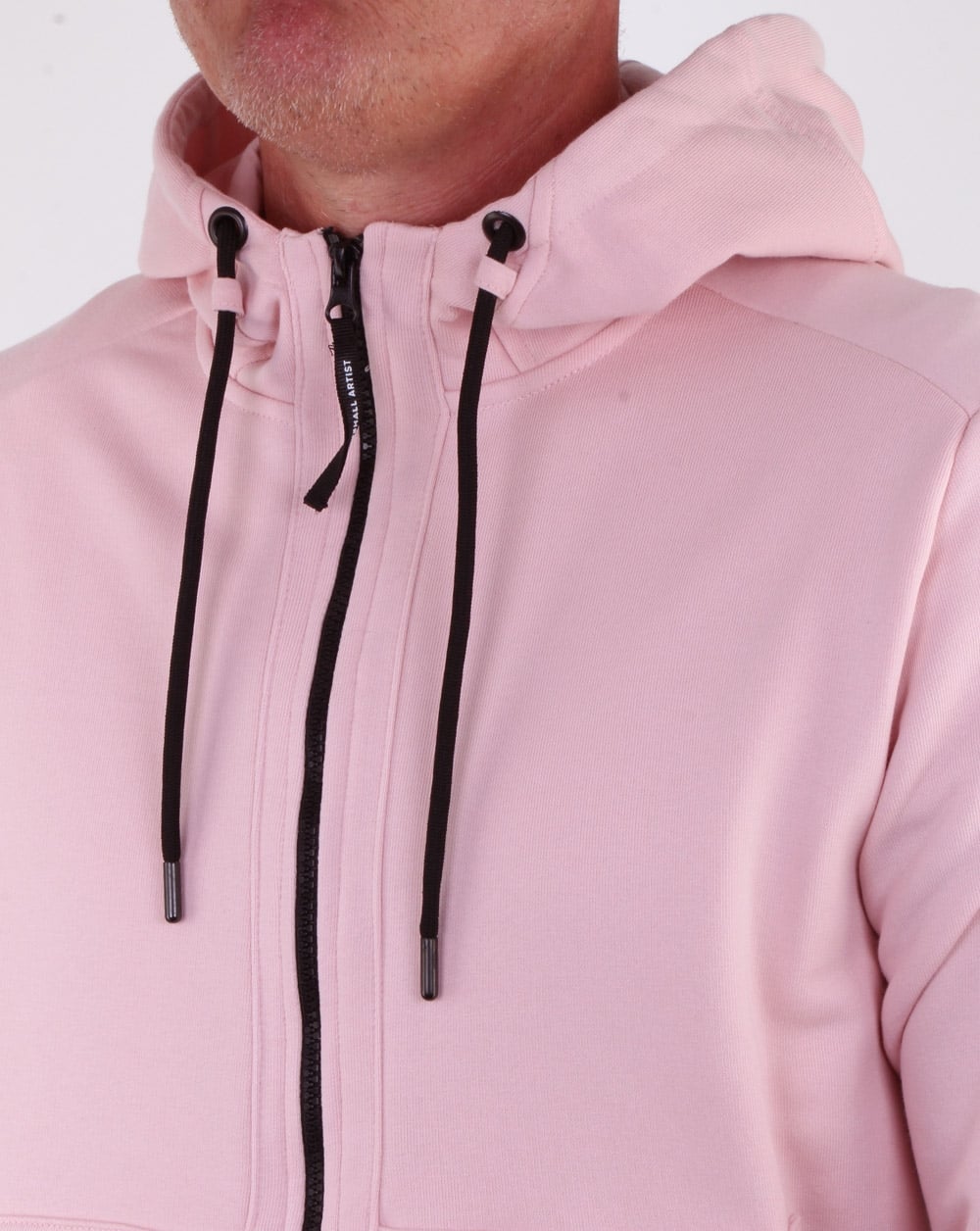 Marshall Artist Siren Zip Thru Hood Pink
