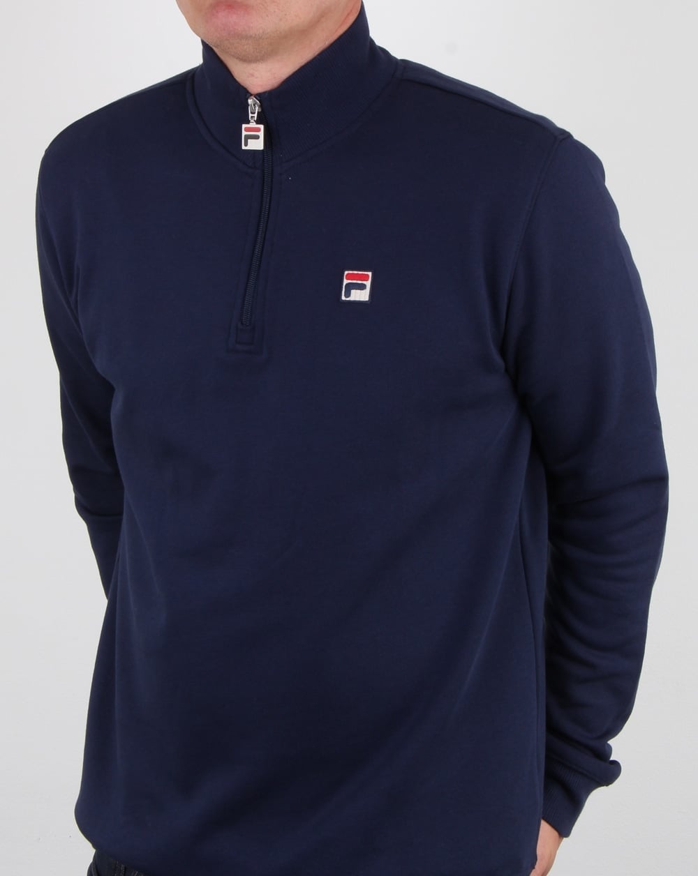 Fila Vintage Palermo Zip Sweat Navy