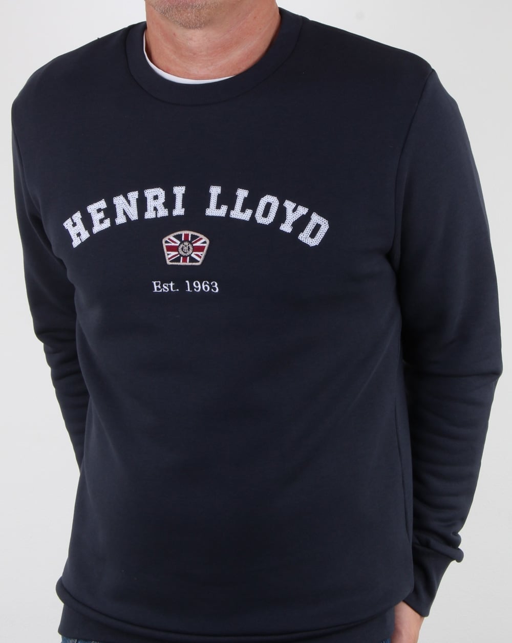 Henri Lloyd Kyme Branded Sweat Navy