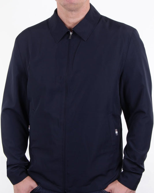Aquascutum Aquascutum Cliff Nylon Harrington Marineblau