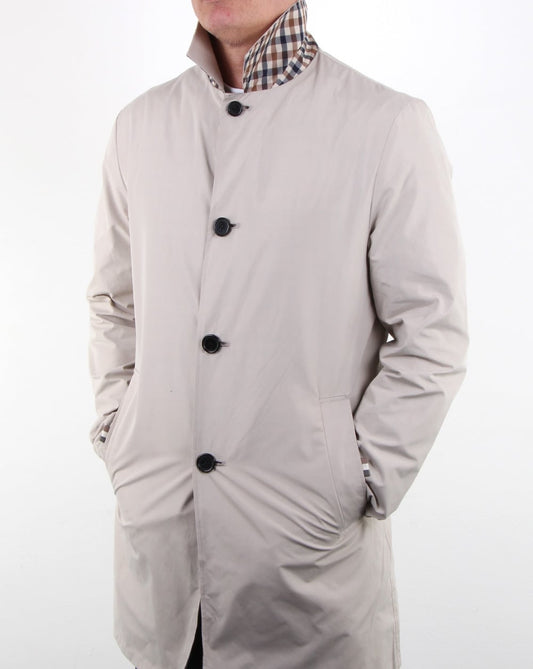 Aquascutum Aquascutum Cove Wendbarer Regenmantel Helles Kamel