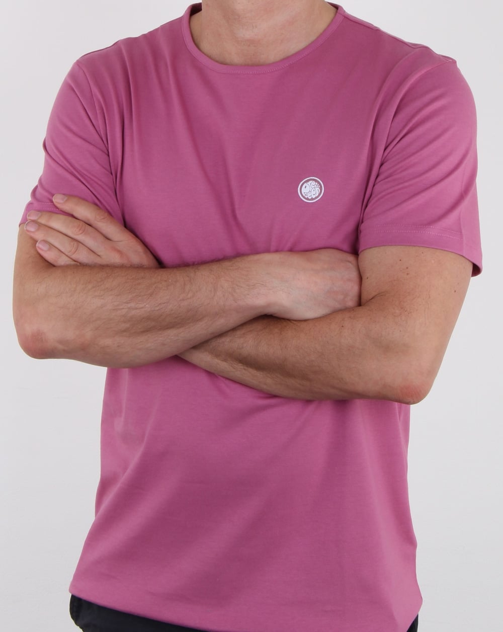 Pretty Green Mitchell T Shirt Pink