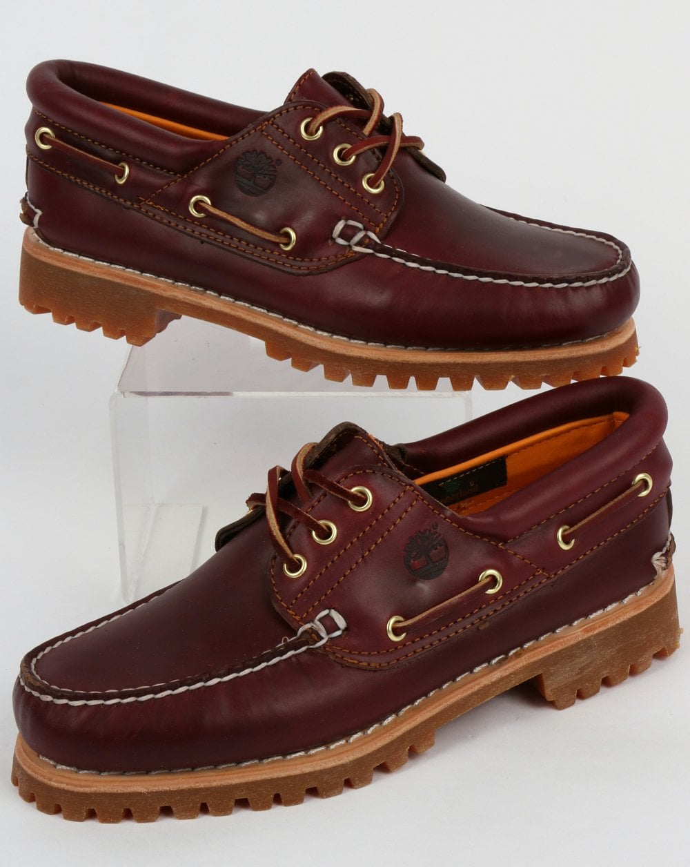 Timberland Authentics 3 Eye Classic Burgundy Shoes