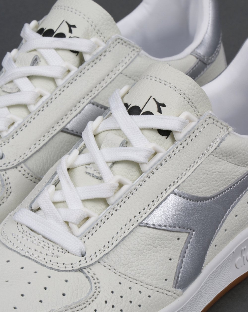 Diadora B. Elite L Trainers White/Silver