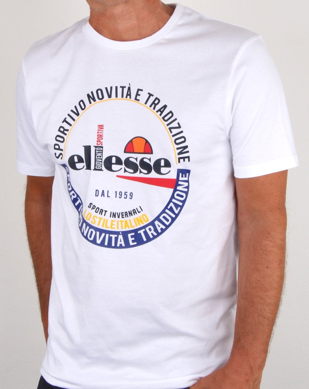 Ellesse Rombio T Shirt White