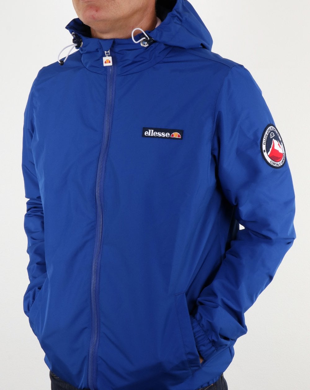 Ellesse Coated Shell Jacket Deep Royal