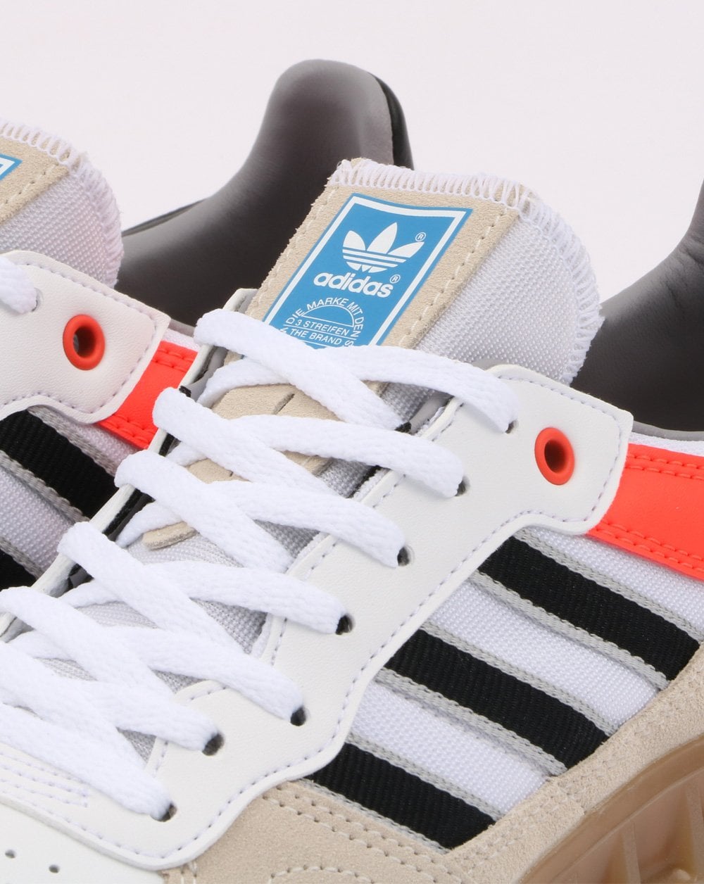 Adidas Handball Top Trainers White/Black/Solar Red
