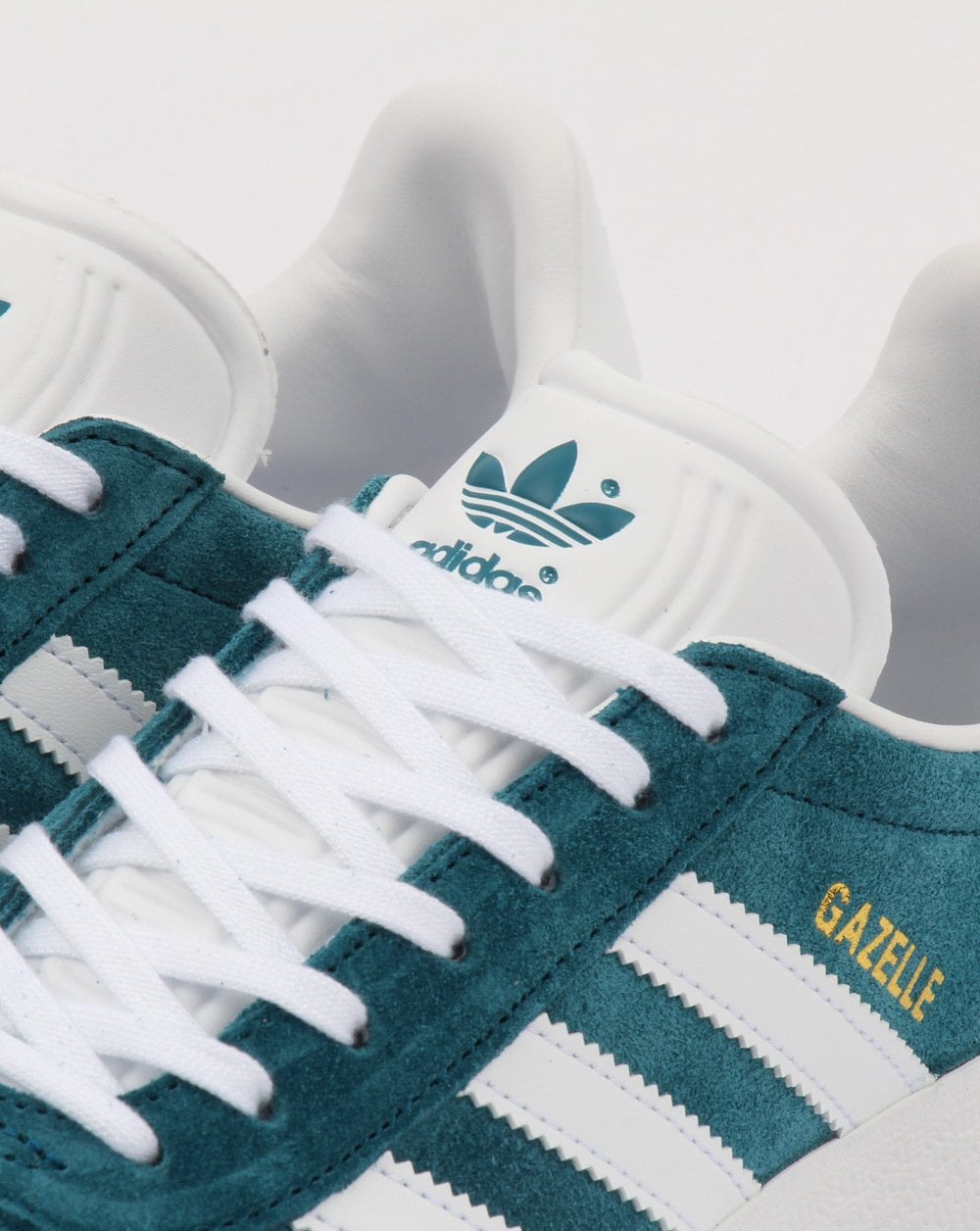 Adidas Gazelle Trainers Petrol Blue/white