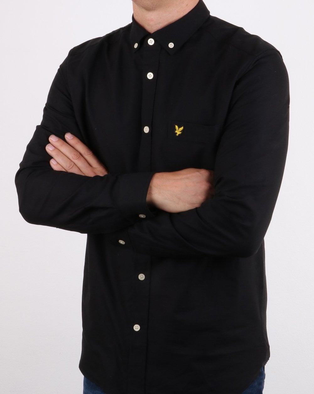 Lyle And Scott Oxford Shirt True Black