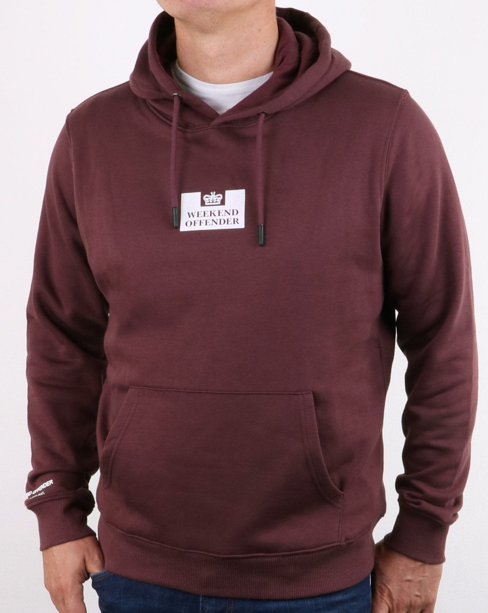 Weekend Offender Tunney Kapuzenpullover Loganberry