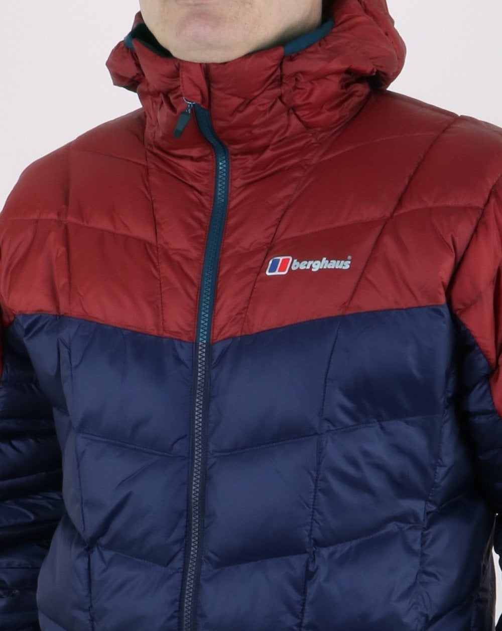 Berghaus Nunat Reflect Down Jacket Dusk/red Dahlia