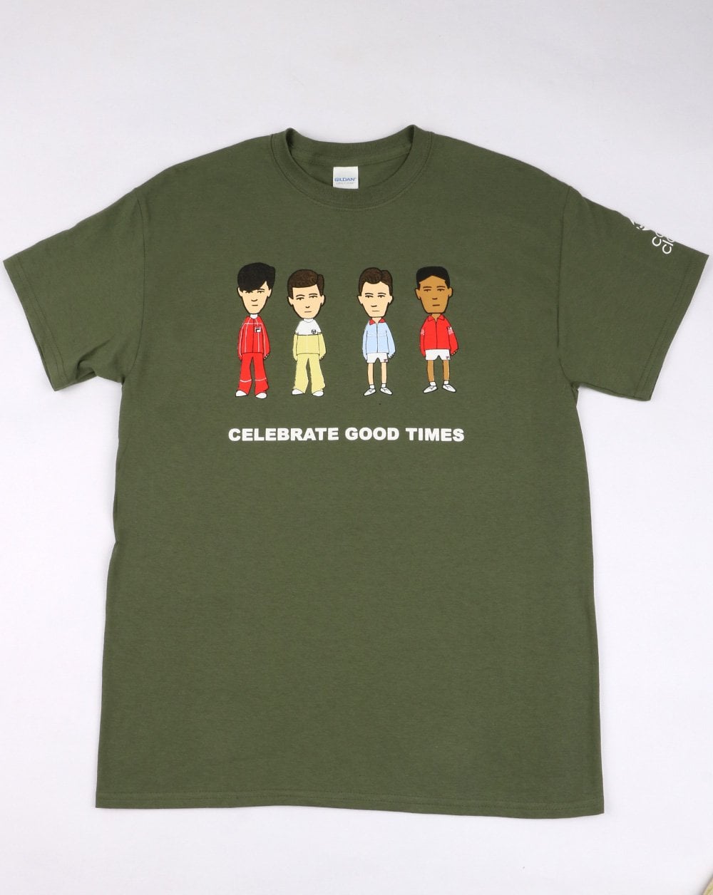 80s Casual Classics Business Vs Firm T Shirt Khaki