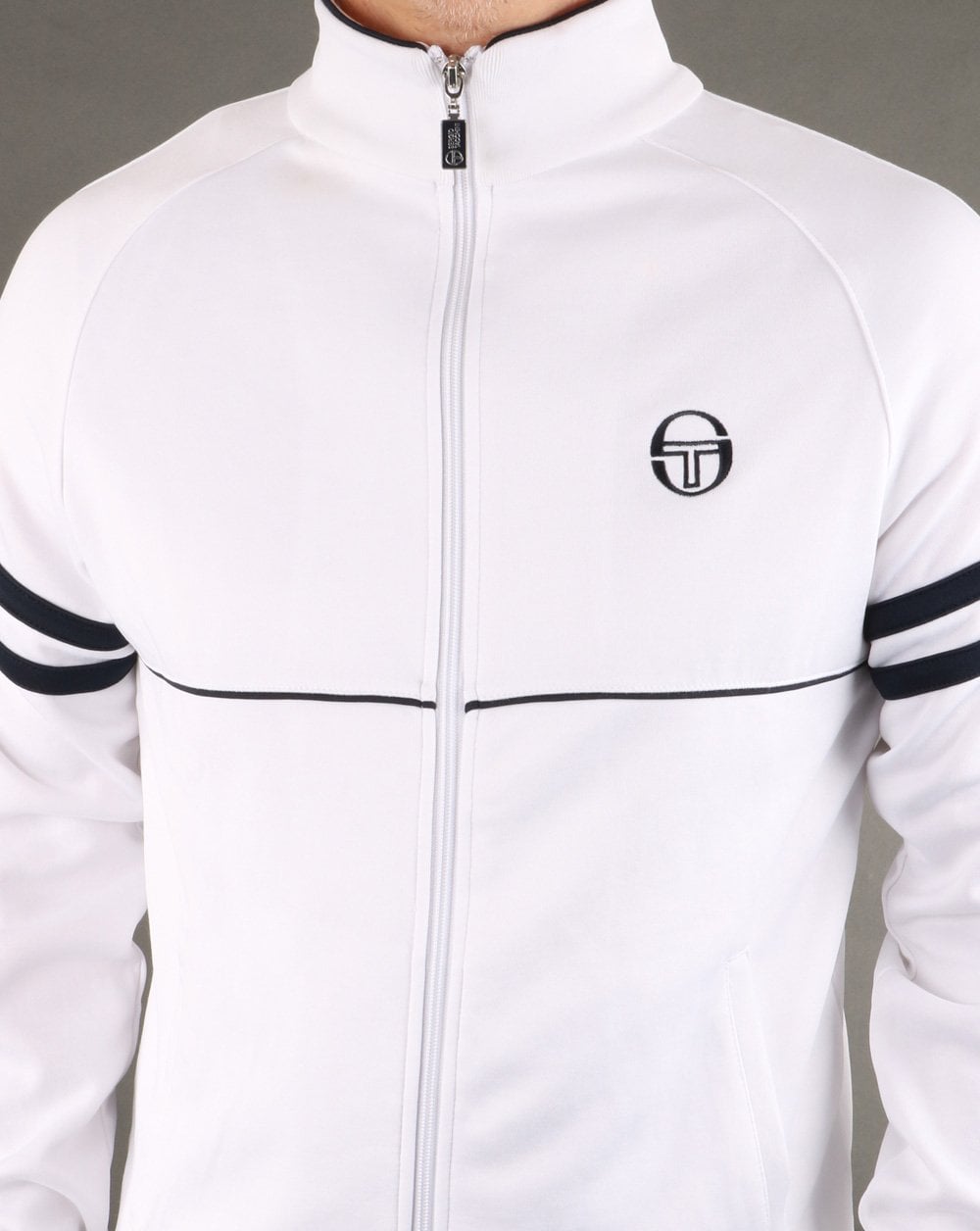 Sergio Tacchini Star Track Top White