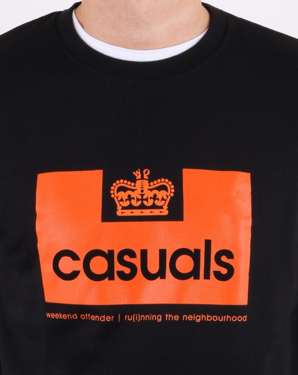 Weekend Offender Casuals Sweatshirt Black/orange