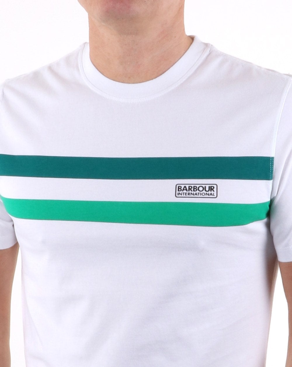Barbour Circuit Tee White