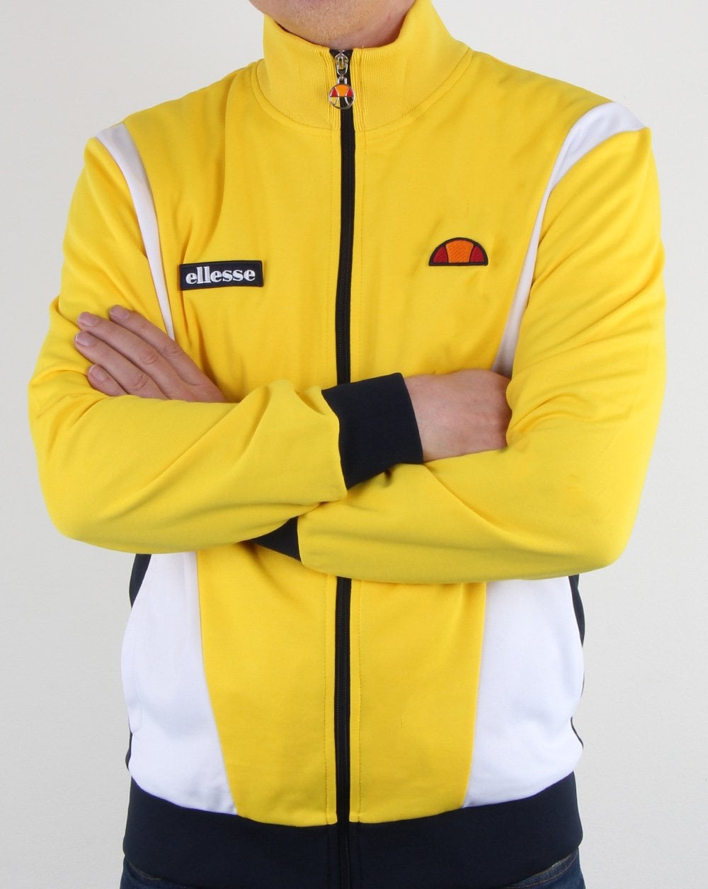 Ellesse Vilas Track Top Yellow