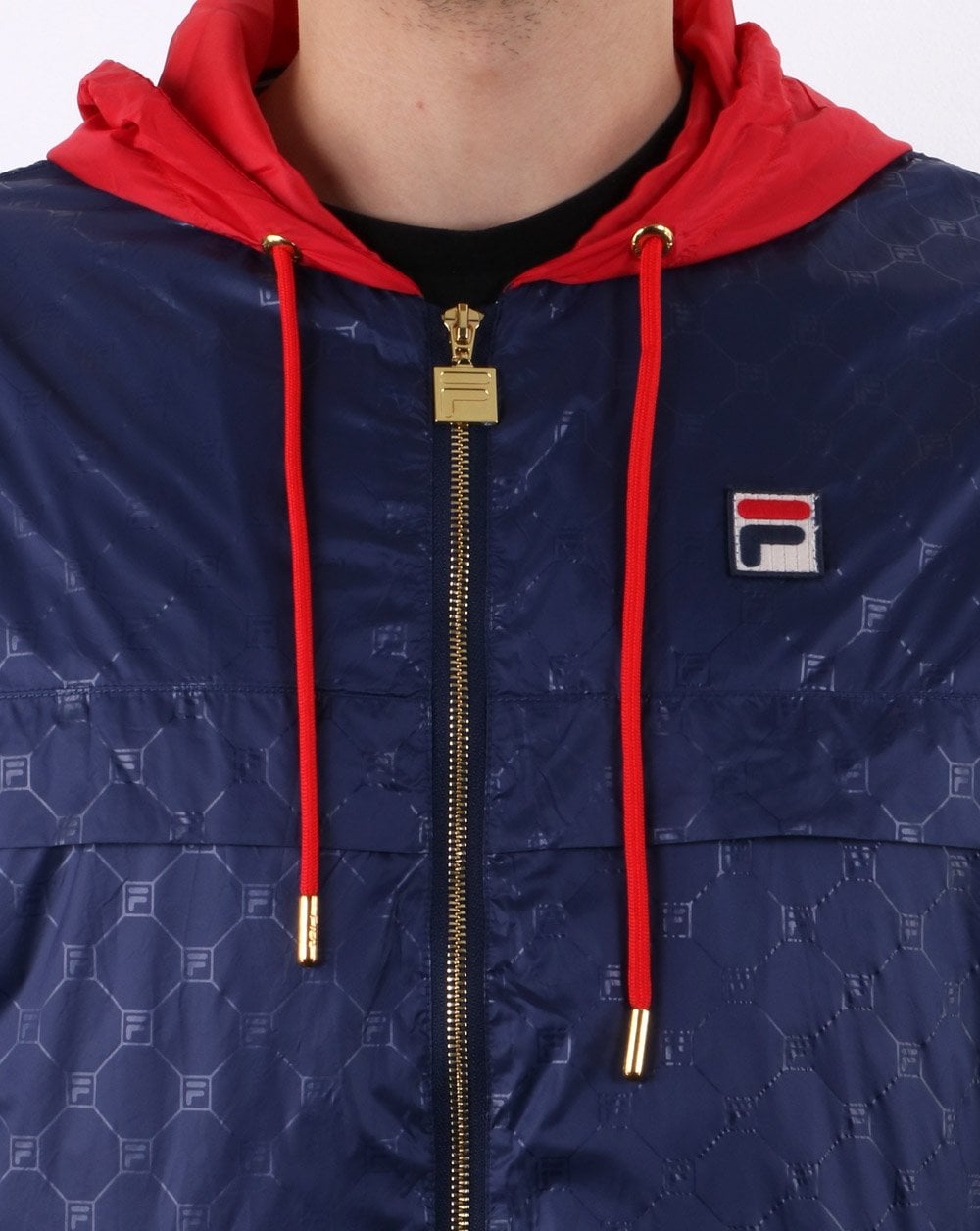 Fila Vintage Copper Jacket Navy/Red