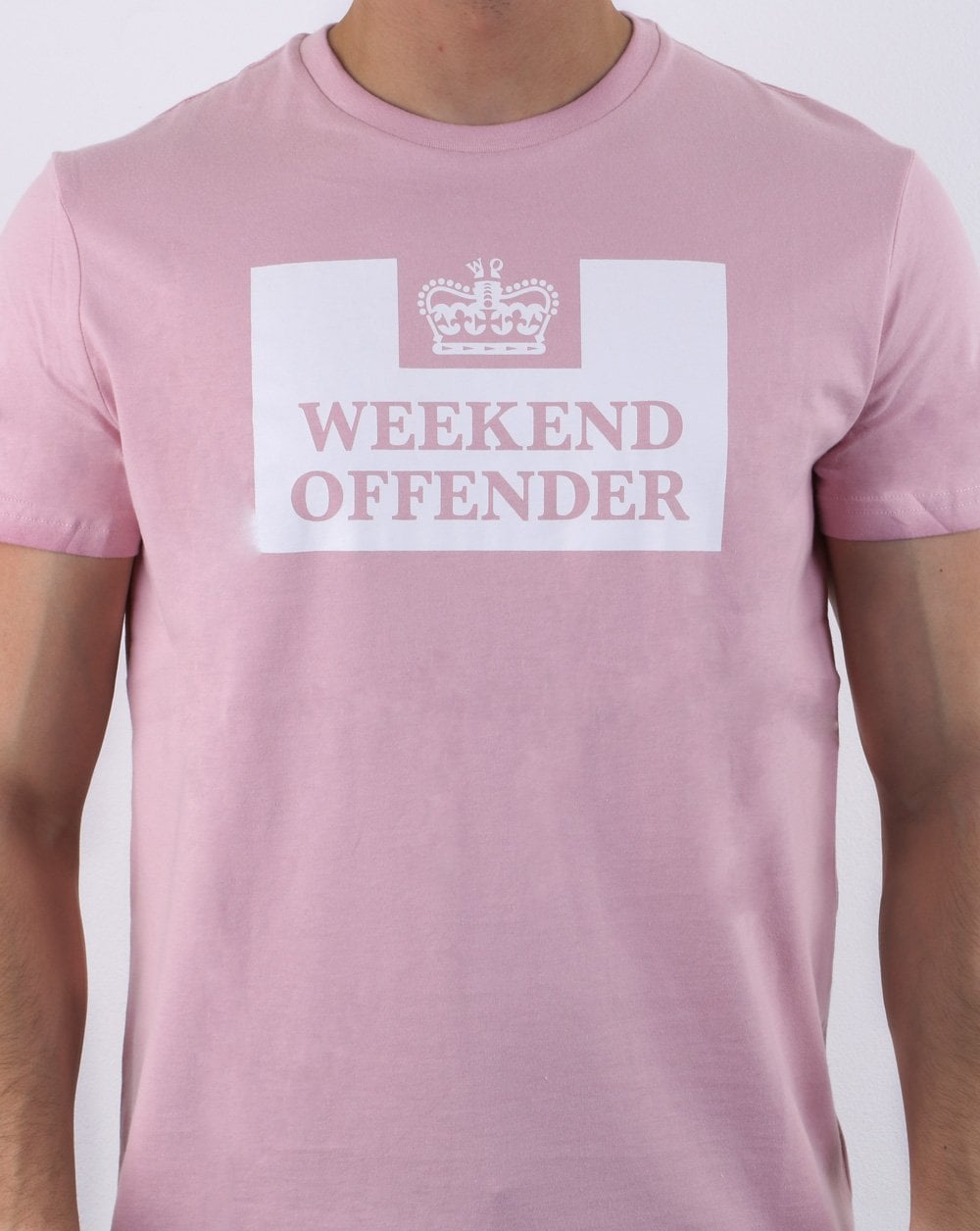 Weekend Offender Prison T-shirt Pink