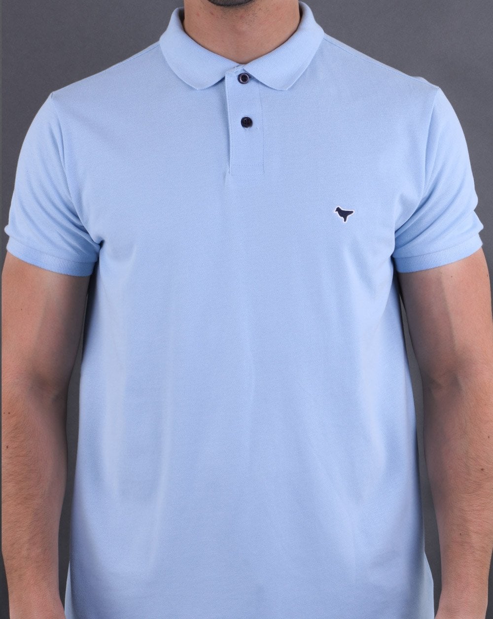 Weekend Offender Dove Polo Shirt Sky