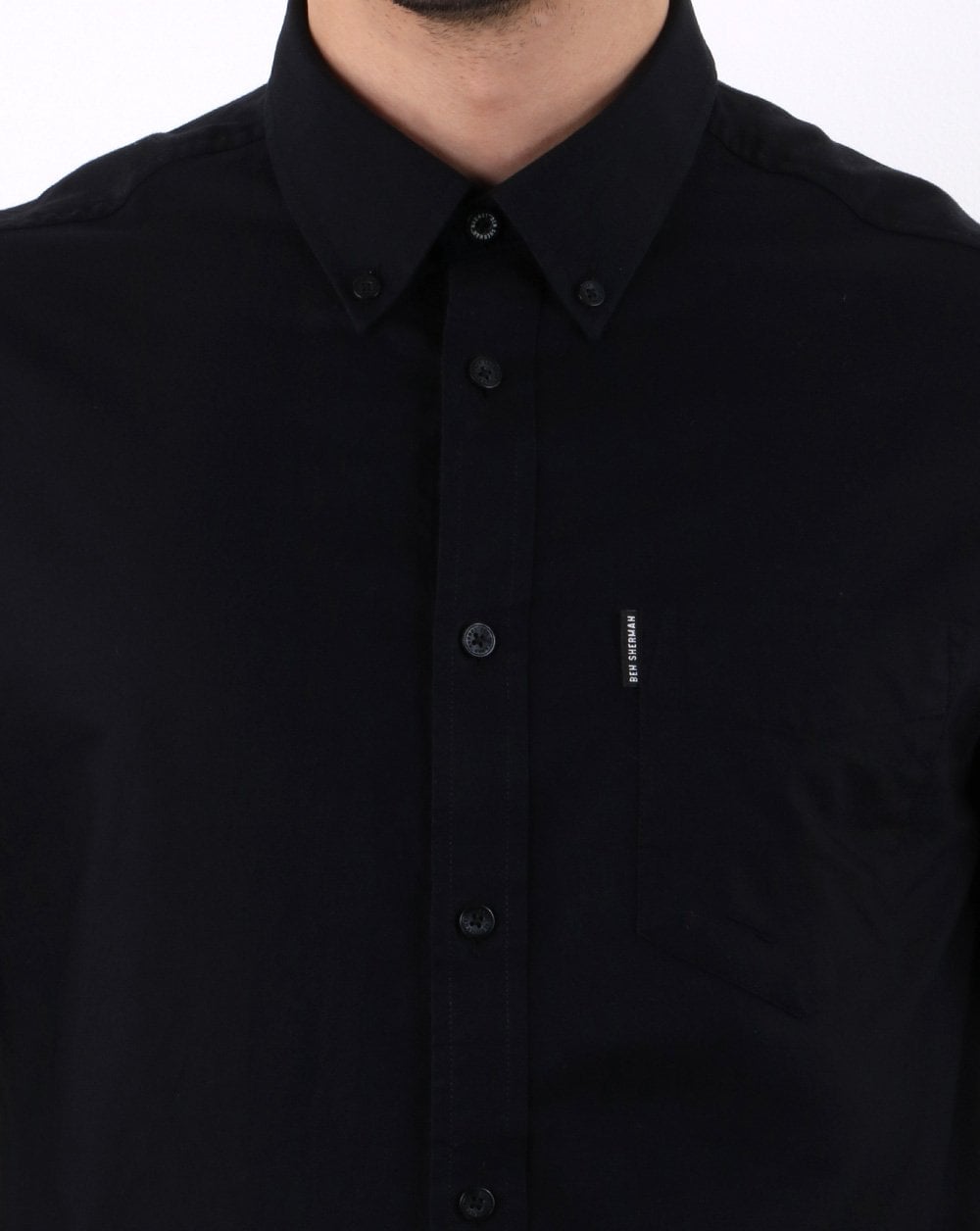 Ben Sherman Oxford Shirt Black