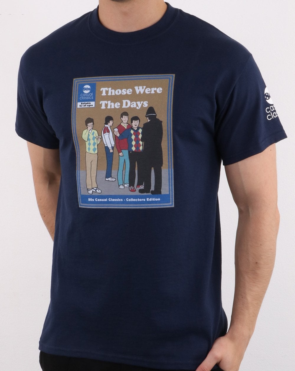 80er Casual Classics Those Were The Days T-Shirt Marineblau