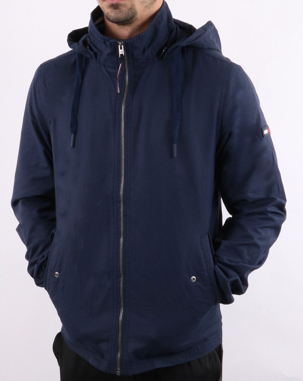 Tommy Hilfiger Hooded Jacket Navy