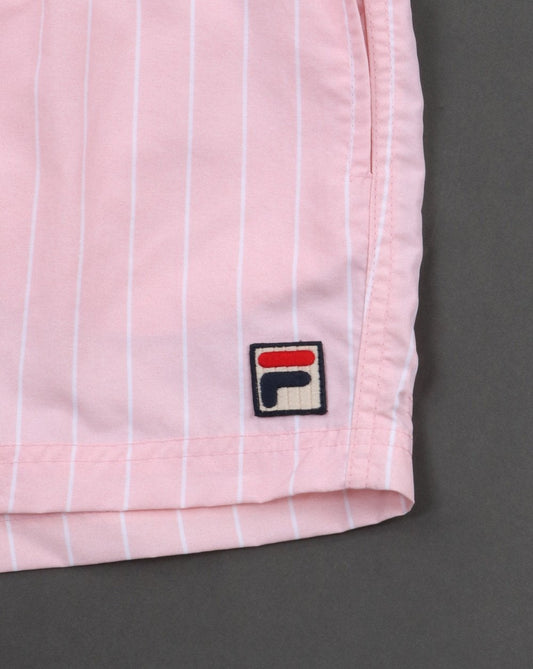 Fila Vintage Fila Vintage Pinstripe Badeshorts Rosa