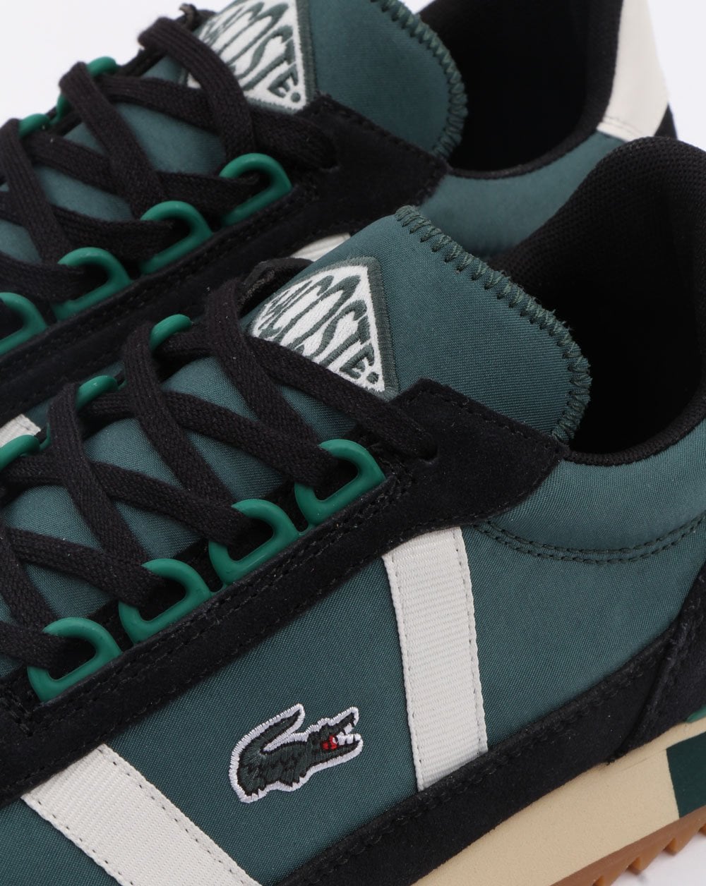 Lacoste Partner Trainer Dark Green/White