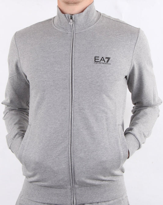 Ea7 Emporio Armani EA7 Trainingsanzug Mittelgrau Melange