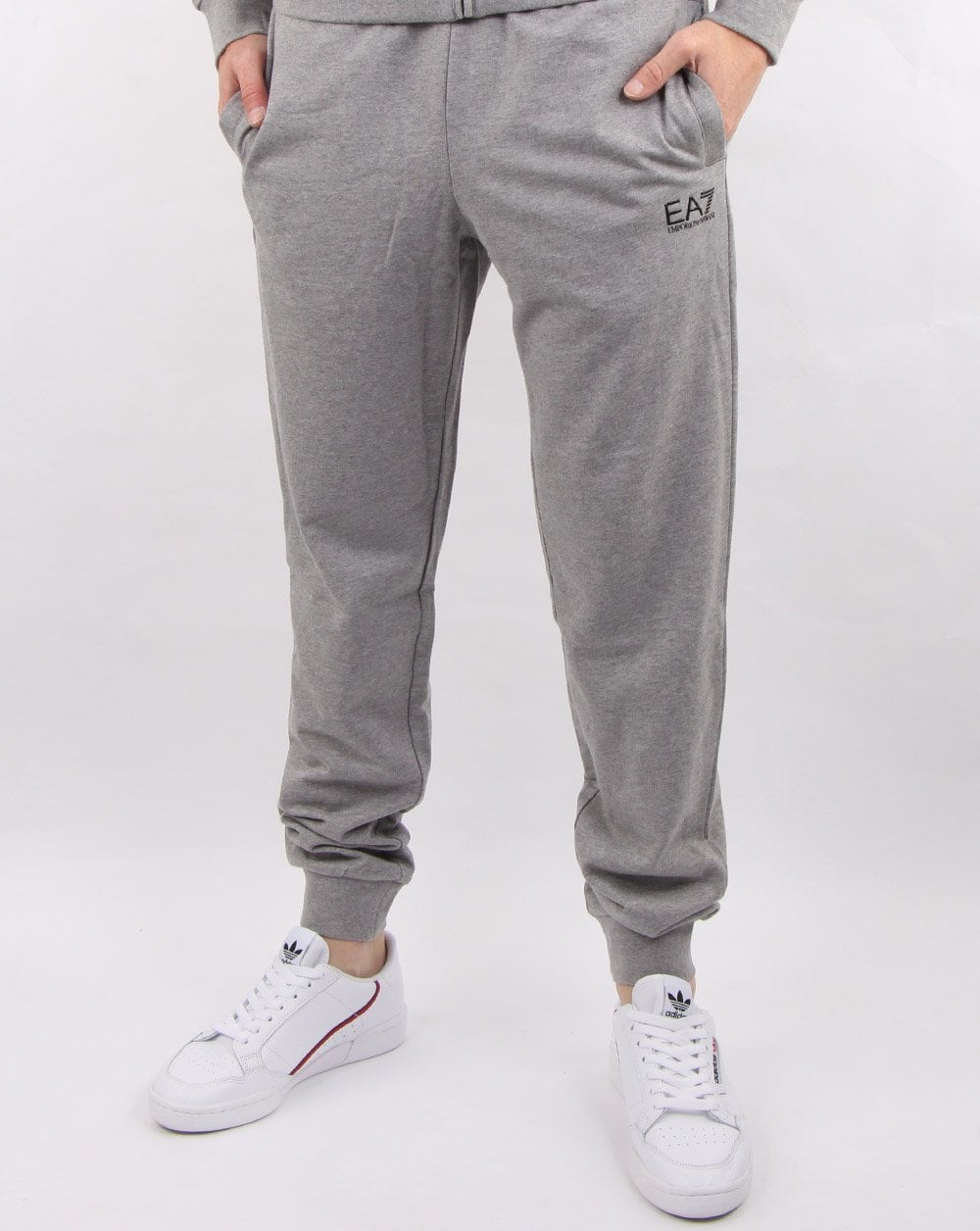 Emporio Armani EA7 Track Pants Medium Grey Melange
