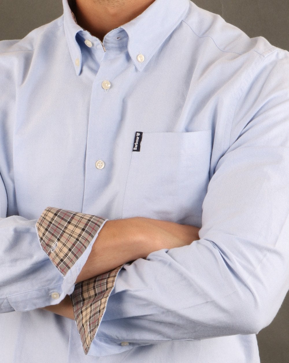 Barbour Oxford Shirt Sky Blue