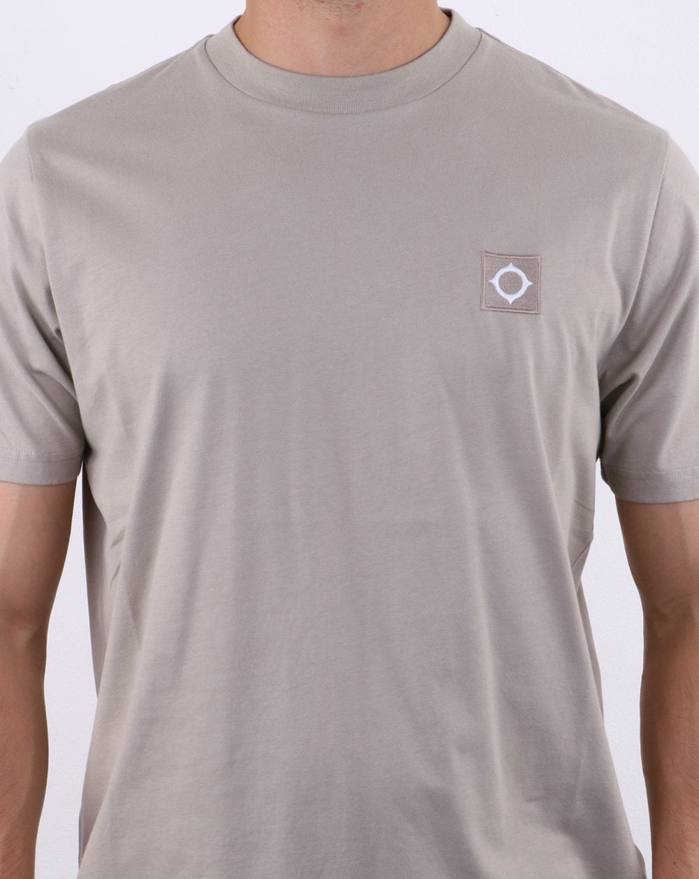 Ma.strum Icon T Shirt Silver Grey